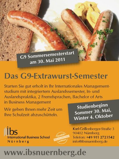 Extrawurst für IBS-Studienanfänger-1