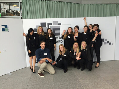3. Platz beim NEW TALENT AWARD für EBC-1