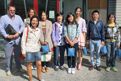 Chinesische Studenten besuchen Euro Akademie Hannover-1