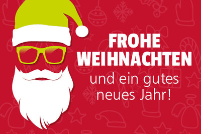 Frohe Weihnachten und einen guten Rutsch! -1