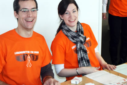 Rege Teilnahme an Typisierungsaktion für Simon-4