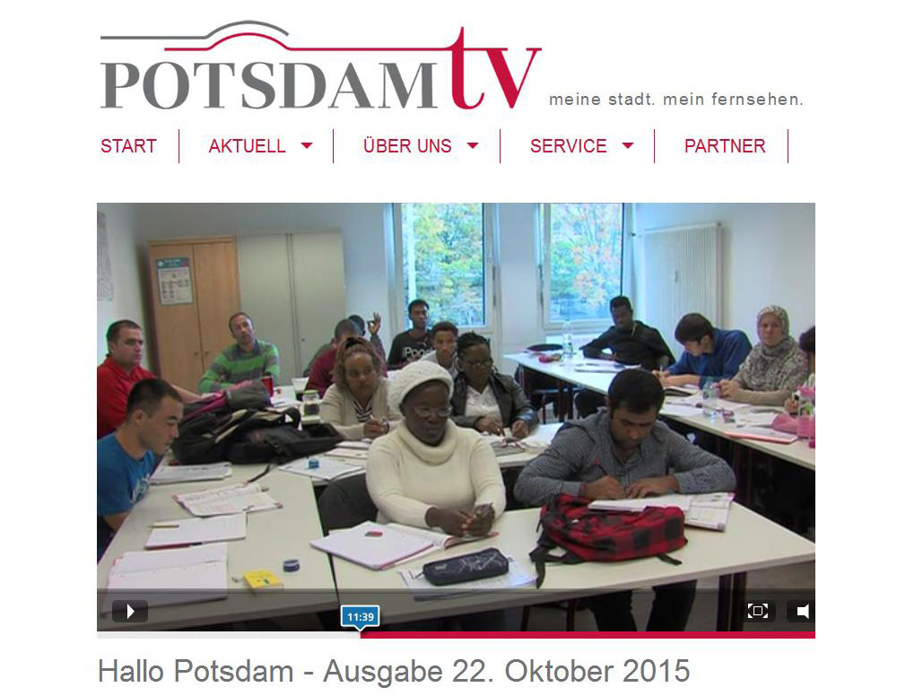 Deutschkurse der Euro-Schulen Potsdam im TV-1