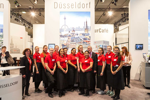 Düsseldorfer Studierende schaffen Serviceoase auf der ITB-1