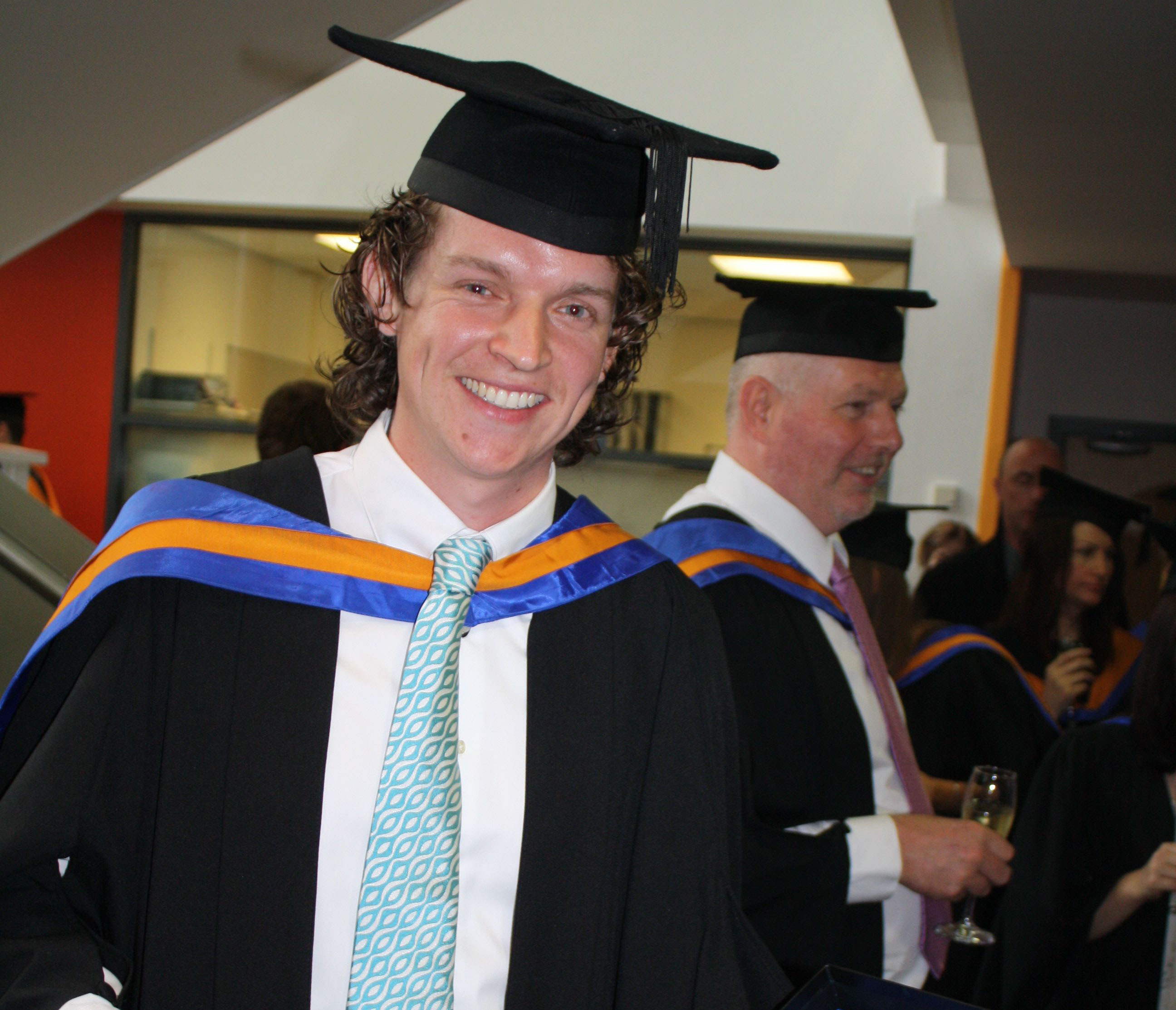 Graduation am New College Durham -2